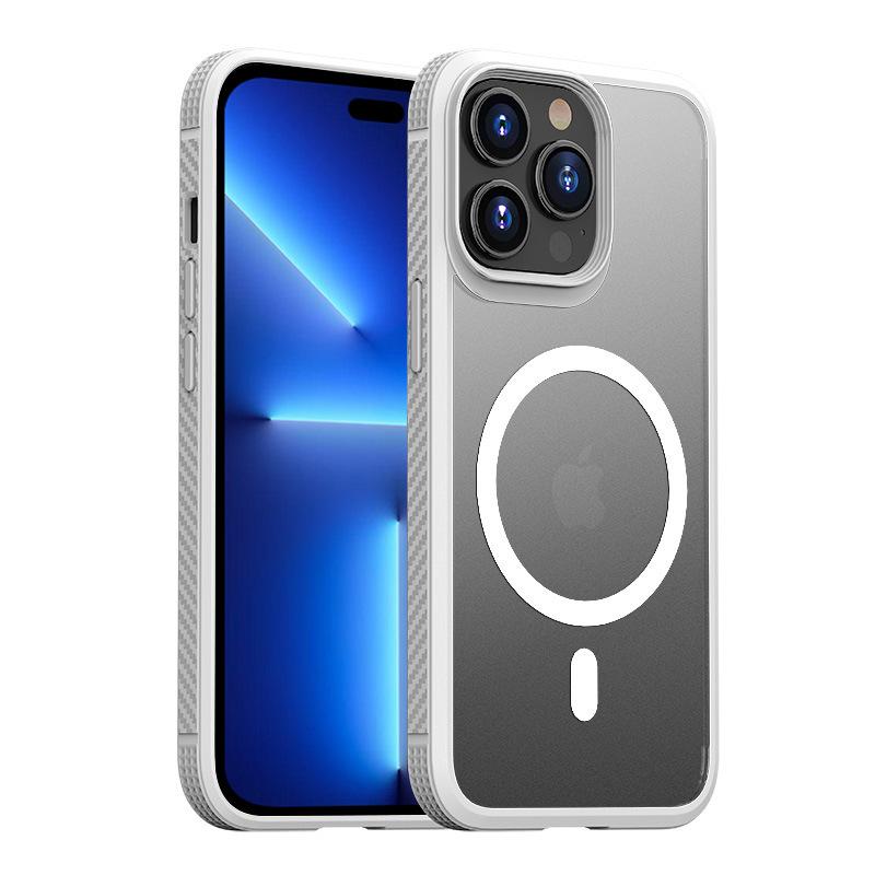 Magsafe Matte Anti-drop IPhone15 Case with Magnetic Attraction Is Suitable for Apple 14promax Phone Cases