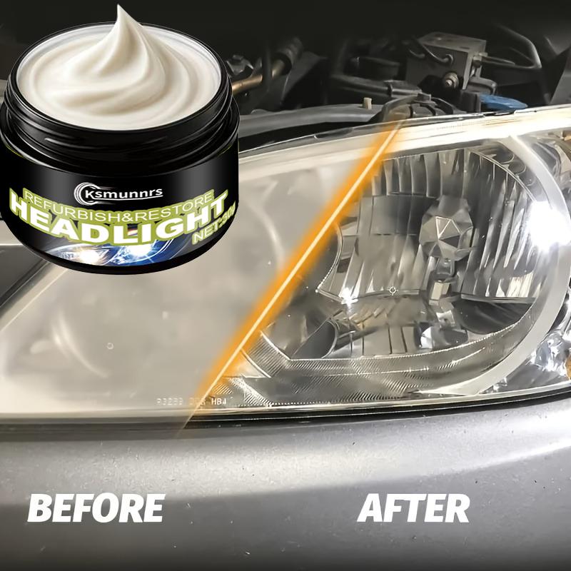 Car Front Lighting Headlight Oxidation Renovation Nutrient, Yellowing Renovation Repair, Processing Scratches And Blurriness, Re