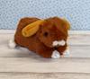Take Off Maron the Lop-Eared Rabbit Plush Toy, Red Brown