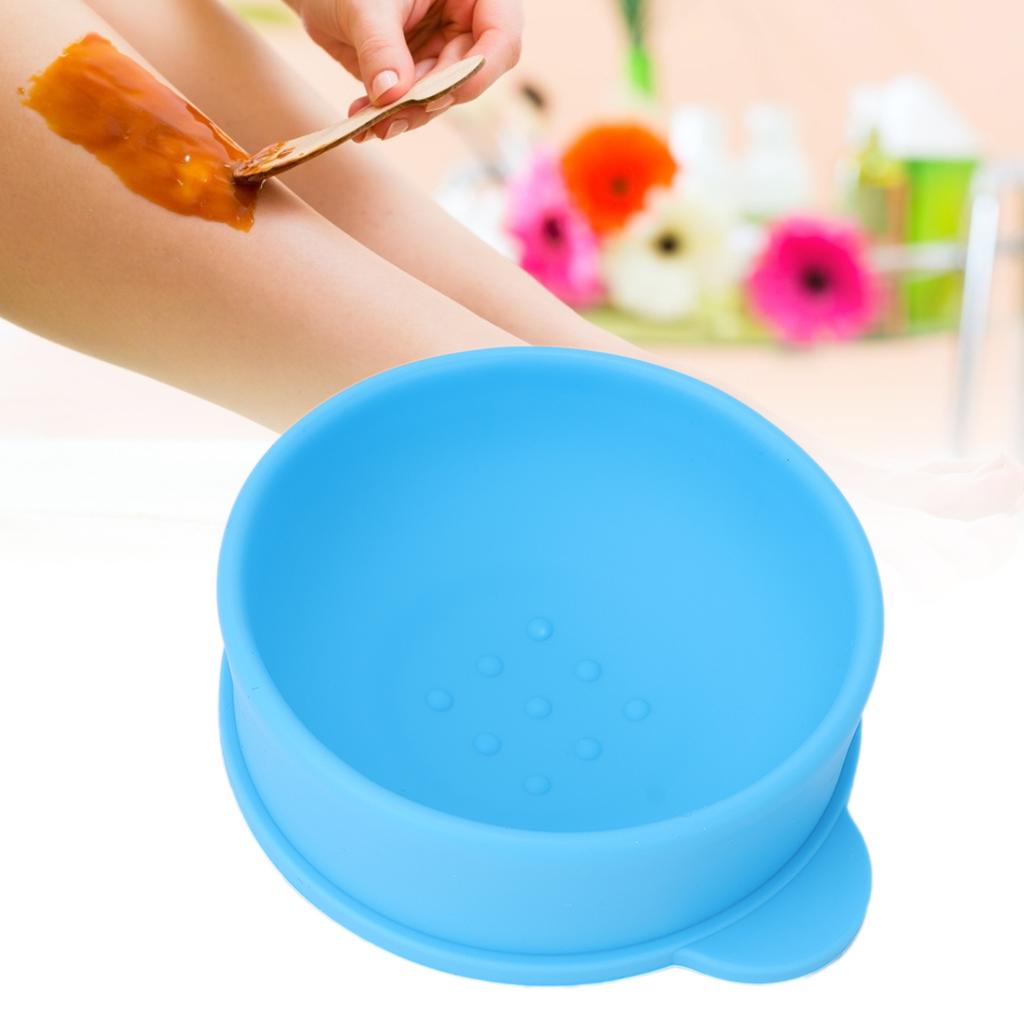 Replacement Wax Pot for Wax Warmer Beauty Silicone Hair Removal Waxing Bowl AccessoryBlue