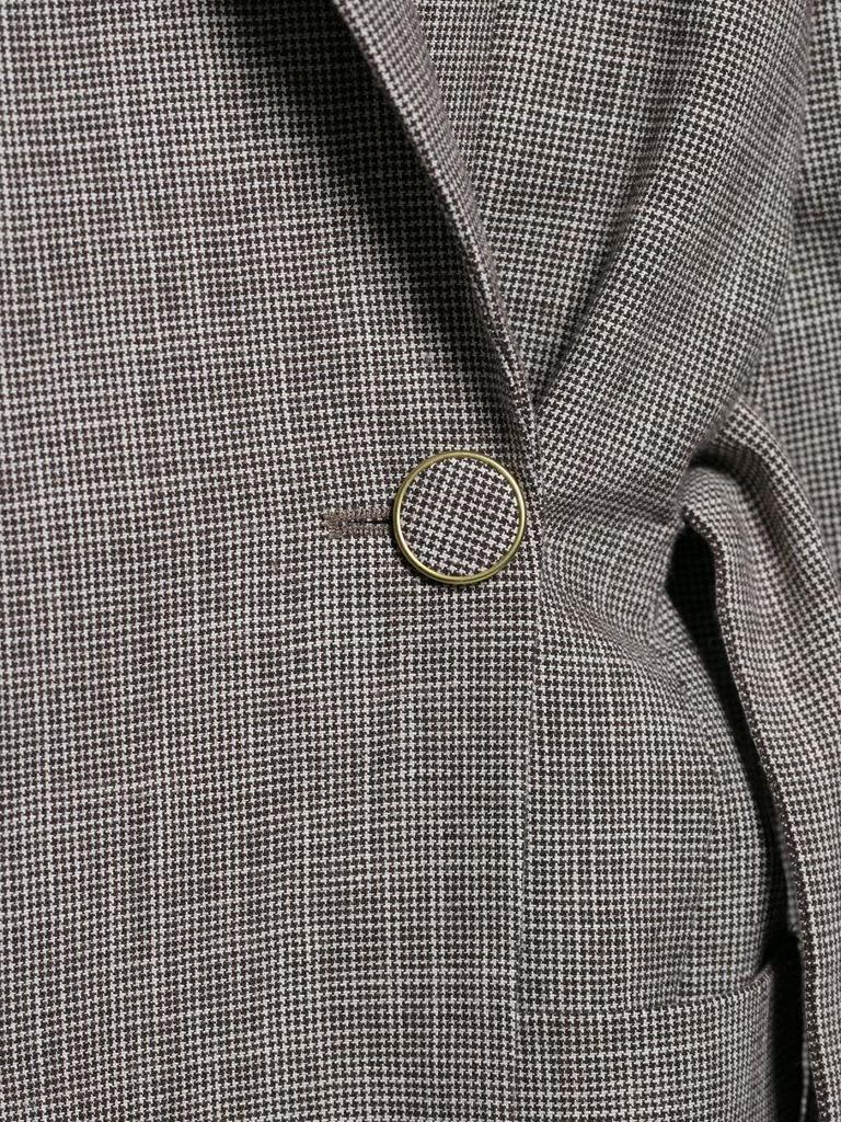 2025 Sommer Damen Slim-Fit Gürtel Casual Strukturierte Anzugjacke