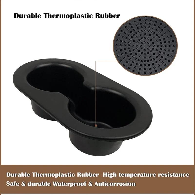1PC Car Seat Cup Holder Car Interior Organiser Storage Cup Holder For RAM 2002-2016 Rear Seat Car Drink Coffee Milk Cup Holder