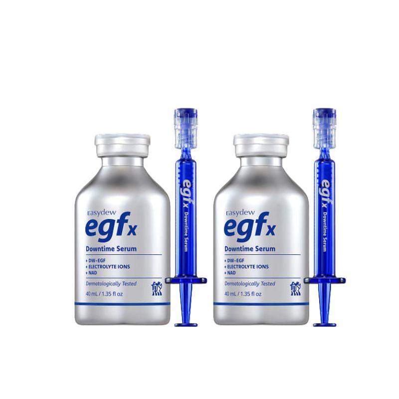 Easydew EGFx Downtime Serum Skin Barrier Recovery Repair Hydrating Care 40ml 2pcs Set