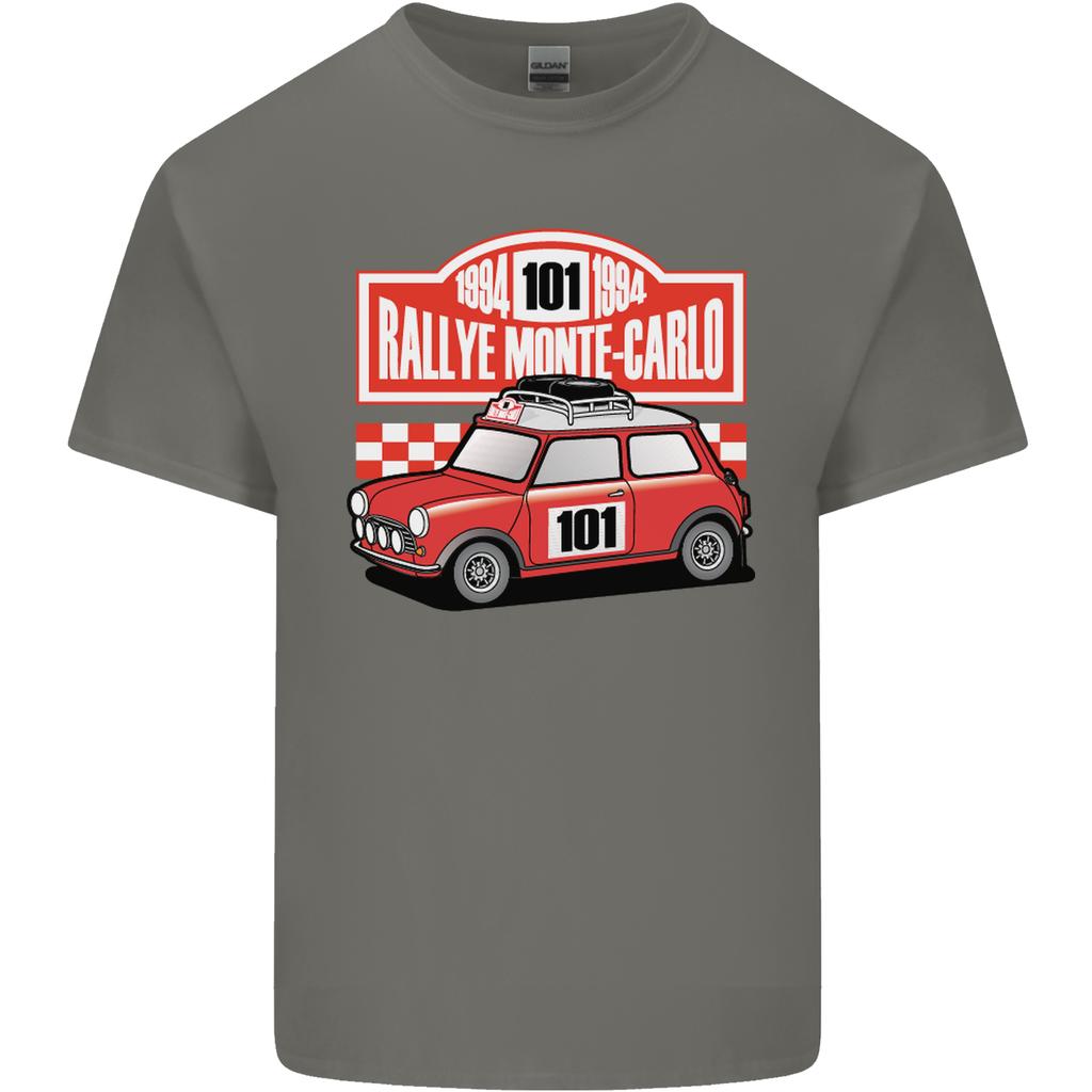 Rallye Monte Carlo Mini Rally Car Unisexs Light Cotton TShirt