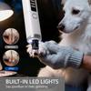 Electric Pet Nail Grinder With Led Light Cat Dogs Nail Clippers Usb Rechargeable Paws Nail Cutter Pet Grooming Trimmer Supplies