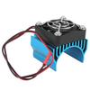 36mm Diameter Heat Sink Cooler Heat Fin for 1 10 RC Car 540 3650 3660 3670 MotorBlue
