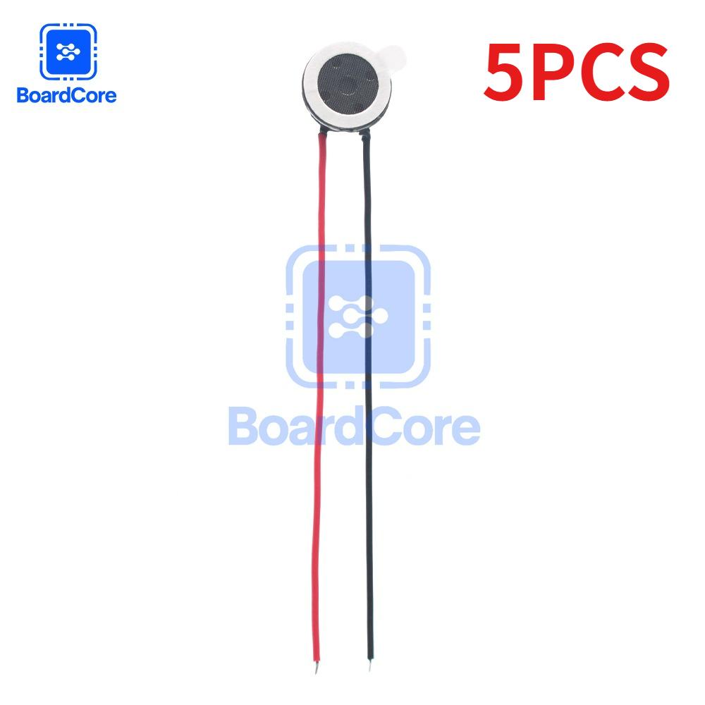 5-20pcs 10mm Speaker Loudspeaker 8R 8 Ohm 0.5W Mini Ultra-thin Speakers Horn for Mobile Phone Computer DIY Repair