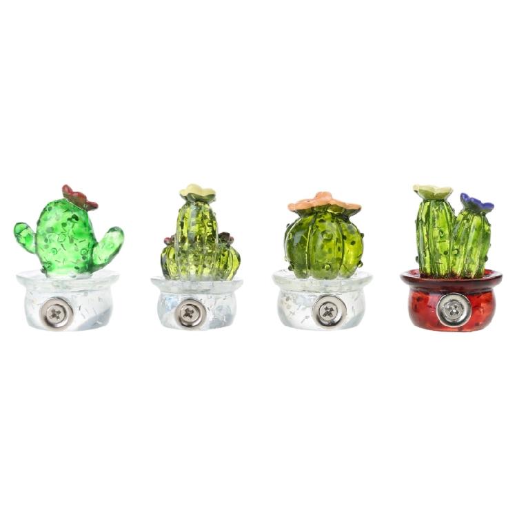 4 Pack Clear Resin Magnetic Magnets Resin Magnets Sticker Fridges Magnets 1