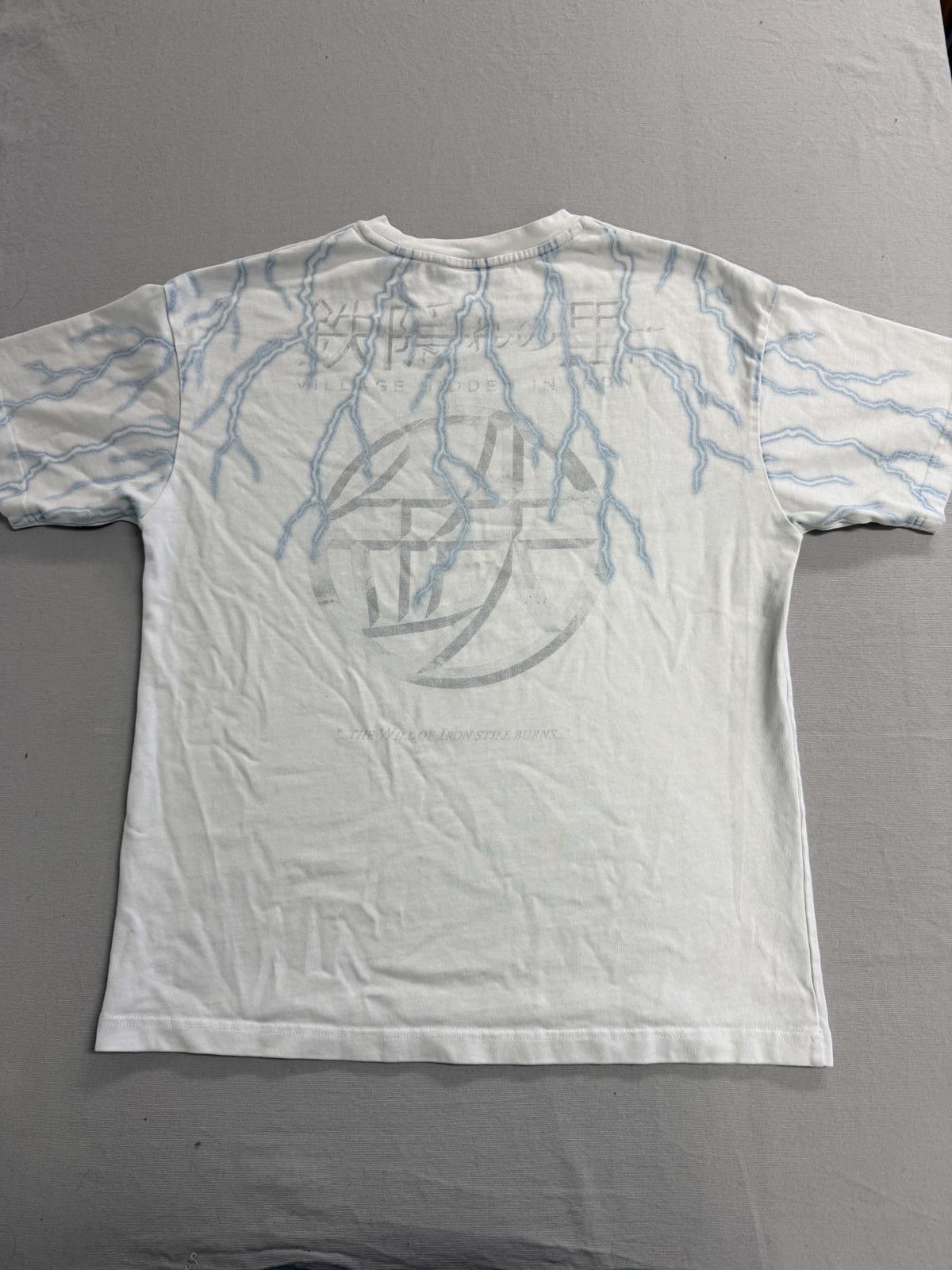 Village Hidden in Iron T-shirt Lightning Will of Iron Tee -S S