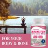 Magnesium Complex Supplement 300 mg - 3-in-1 High-Absorption Chelated Magnesium 60 Capsules