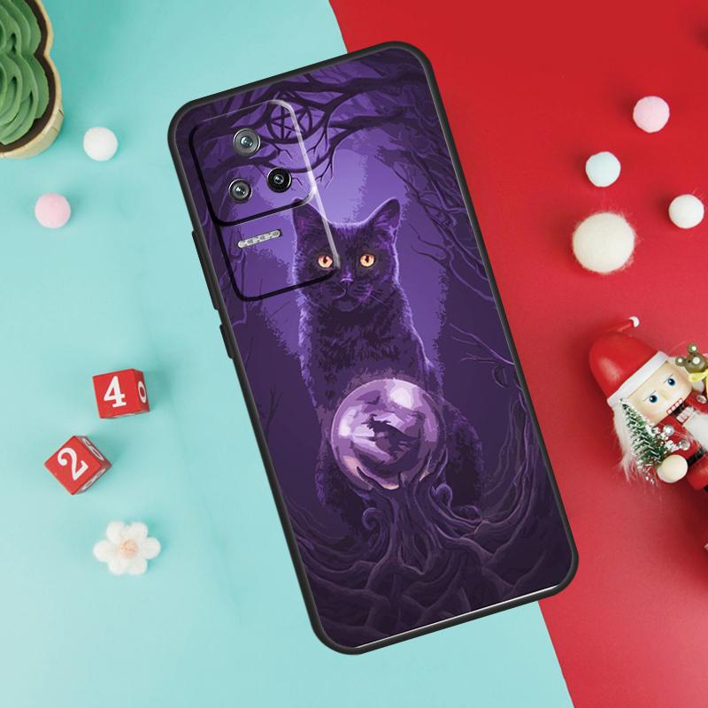 Witchcraft Witch Cat Funda For Xiaomi 17 Pro Max 15 14 Ultra 13T 14T 15T Pro POCO F7 F5 F6 X3 X5 X6 X7 Pro Case