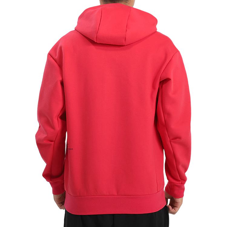 Adidas Sweatshirts Men's Pink Hooded Moderate Regular GF4020