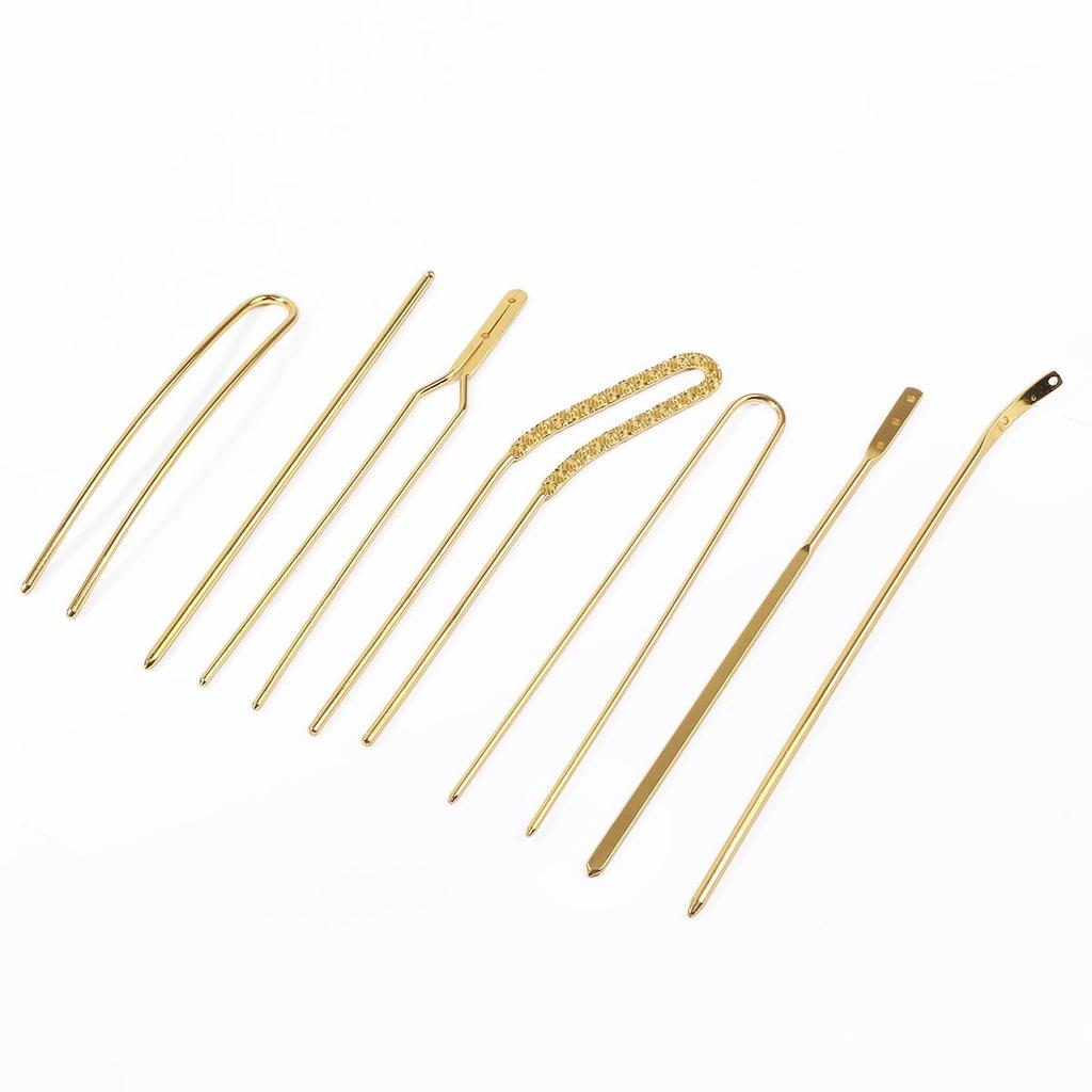 Měděná vlásenka pro DIY výrobu šperků řemeslné doplňky materiál