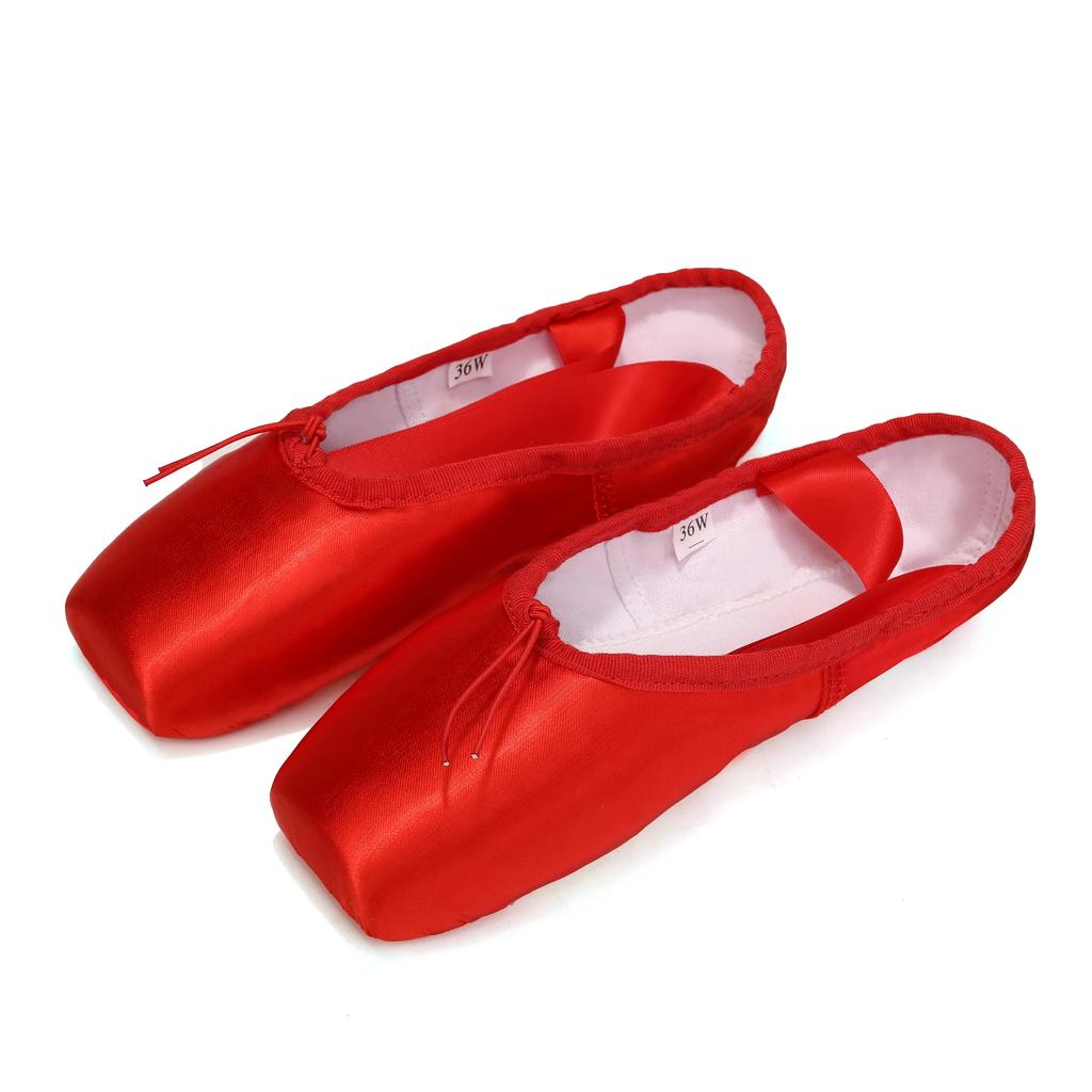 Kinder und Erwachsene Ballett Tanzschuhe Mädchen Ballett Pointe Schuhe Professional mit Bändern Schuhe Serie klassische Frau Ballettschuhe