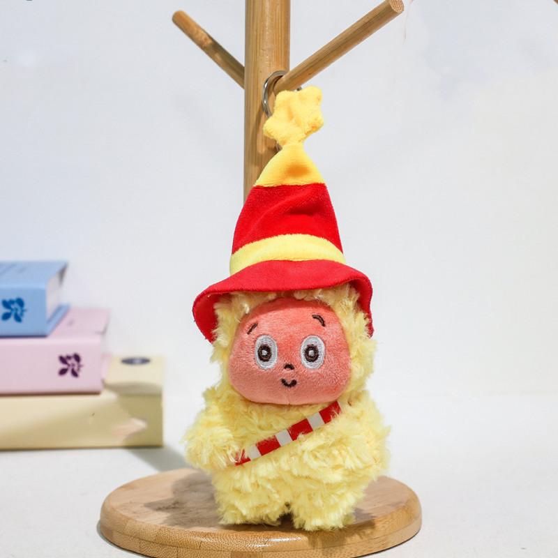 Cute Figurine Doll Pendant – Soft Plush Keychain, Cartoon-Style Gift for Friends & Family