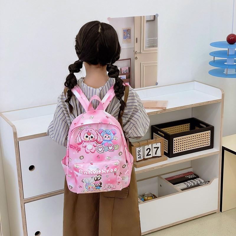 School bag new cartoon animation backpack Ava three-year-old leisure student backpack