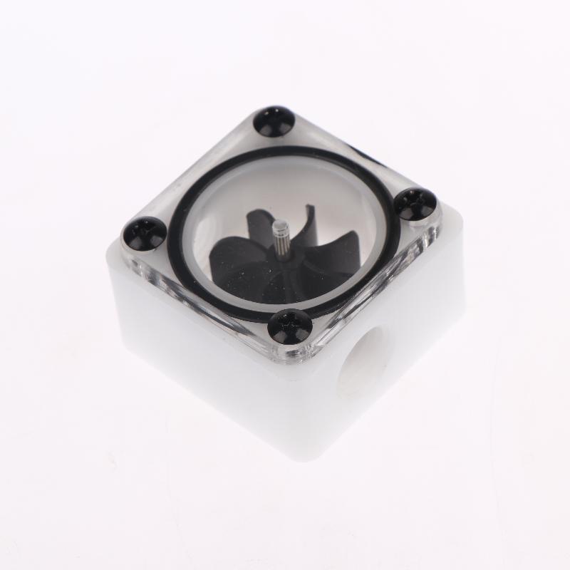 G1/4 Thread Water Cooling Flow Meter 2 Way Design Water Meter Indicator Bi Directional Meter Water Cooling System