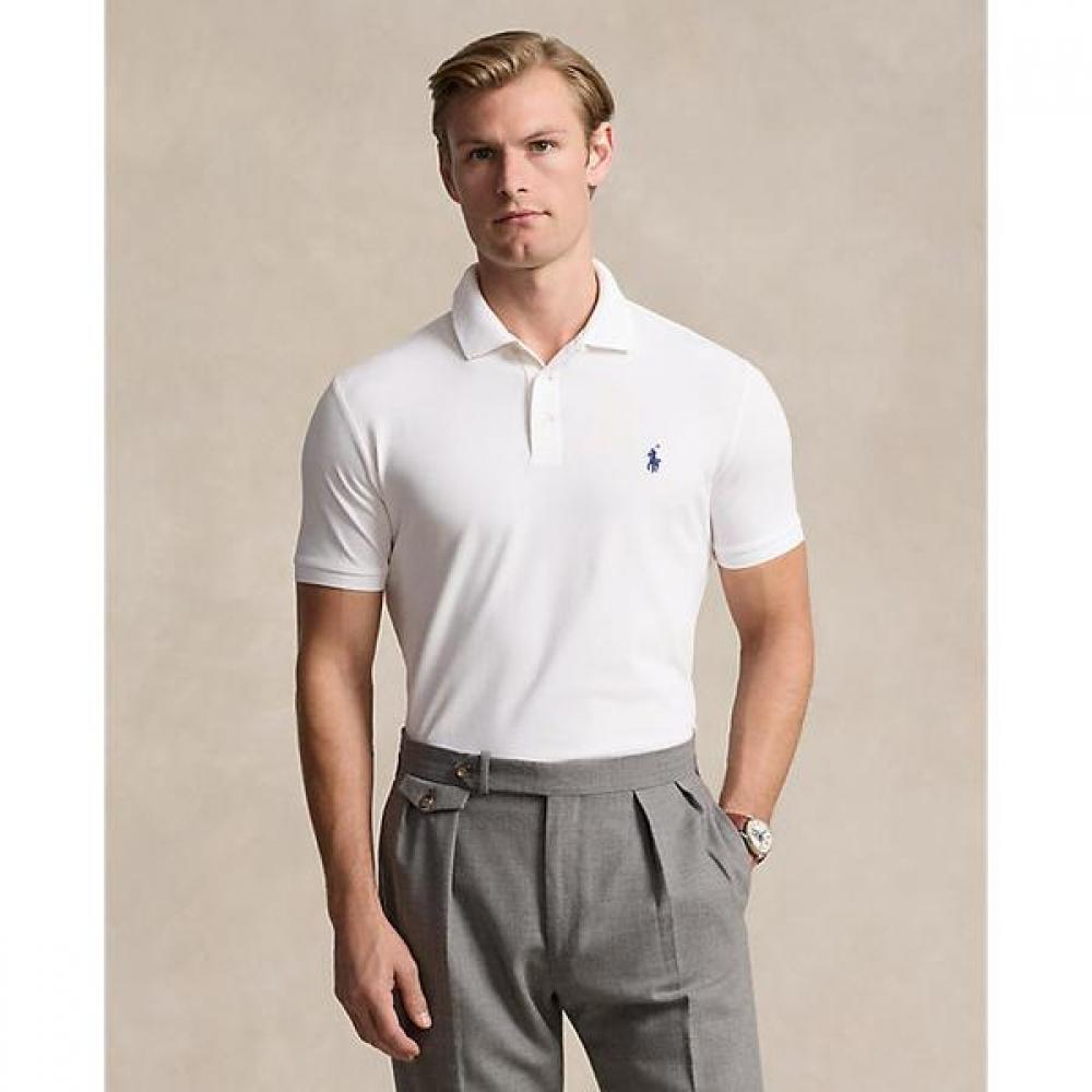 Polo Ralph Lauren Mens Custom Slim Fit Stretch Mesh Polo Shirts  Mnpokni1n822982100 XS