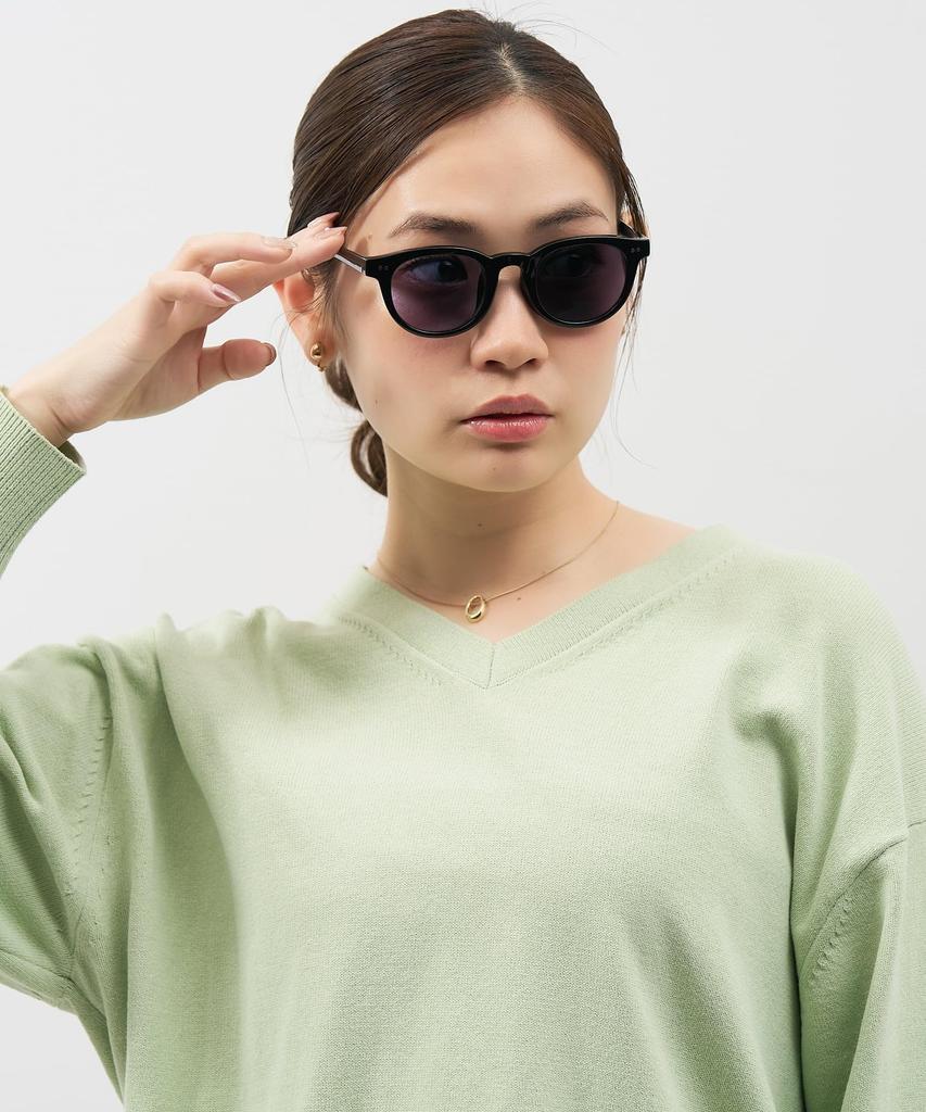 [Zoff] [WEB Exclusive] SUNCUT Glasses  UV 100% CUT Wellington-style Sunglasses (Black - ZL261G1314E1)