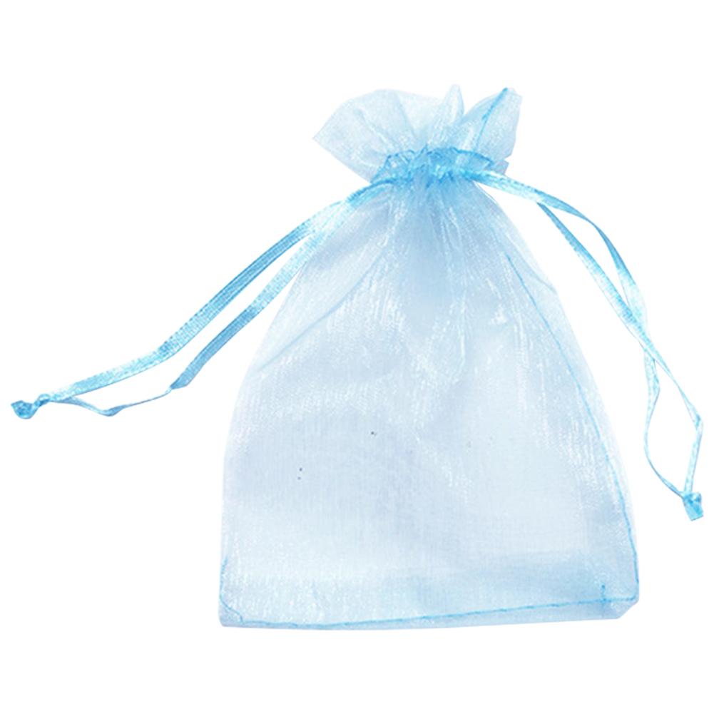 

100pcs Fruit Protection Netting Bags Reusable Vegetables Mesh Barrier Bags Breathable Insect-proof Mesh Cover Pest Control Tools светло-синий