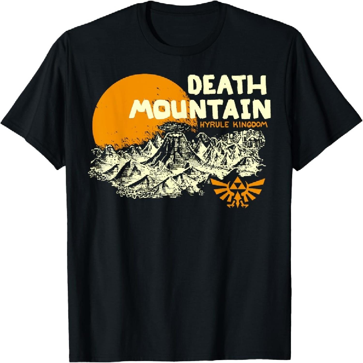Nintendo Legend Of Zelda Hyrule Death Mountain Scenery T-Shirt S