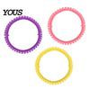 Hair Remover Cat Self Groomer for Cardboard Boxes, DIY Grooming Brush Tunnel Toy Ring, Hands-Free Massage Comb House Door Hole Control