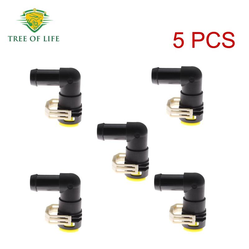 2pcs For Mazda 3 2006-2012 BK BL CX-7 2007-2012 ER CX-9 2009-2014 TB Heater Water Hose Connector B37F-61-240 B37F61240