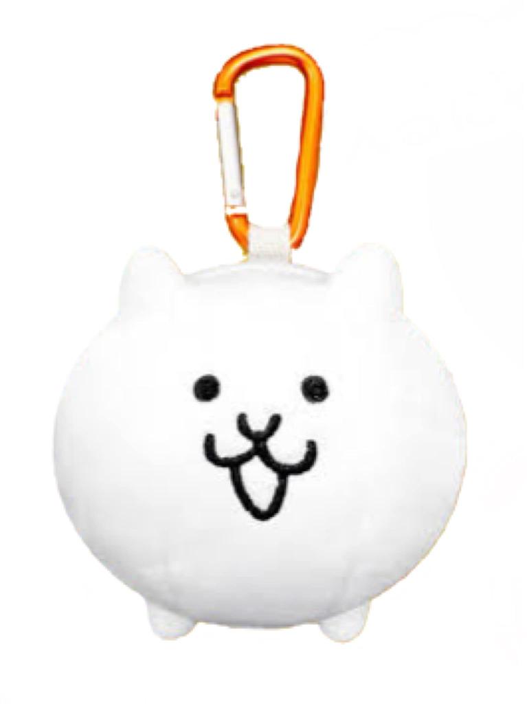 The Battle Cats Plush Pouch Approx. 10cm (Cat)