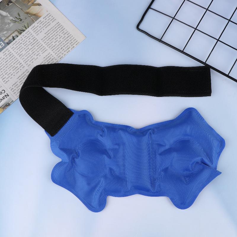 

Ankle Brace Ice Pack Wrap For Injuries Cold Therapy Reusable Gel Cold Pack Ankle Support For Pain Relief Sprains темно-синий