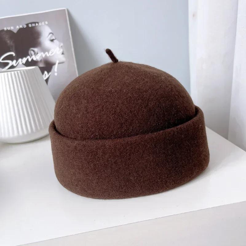 

Australia Wool Hat Winter Warm Beanies Casual Short Thread Hip Hop Hat Adult Men Beanie Female Wool Beanie SkullCap Hats Unisex M 56-58cm