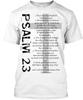 Psalms 23 T-Shirt Made In the USA Size S To 5XL Unisex T-Shirt