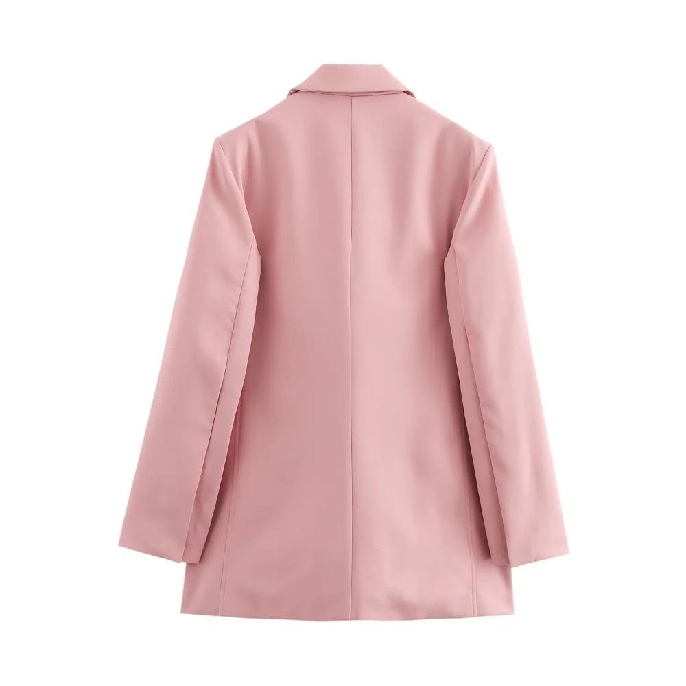 Spring and Autumn New Product Women's Temperament Solid Color Slim Fit  Single Breasted Casual Suit Jacket