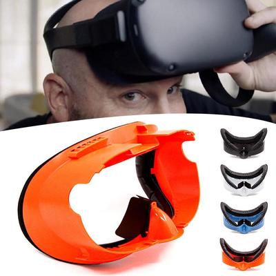 For Meta Quest 3 Breathable Anti Sweat Mask PU Replacement Stand Leather Widened Mask Antiperspiration Comfort Soft VR Accessory