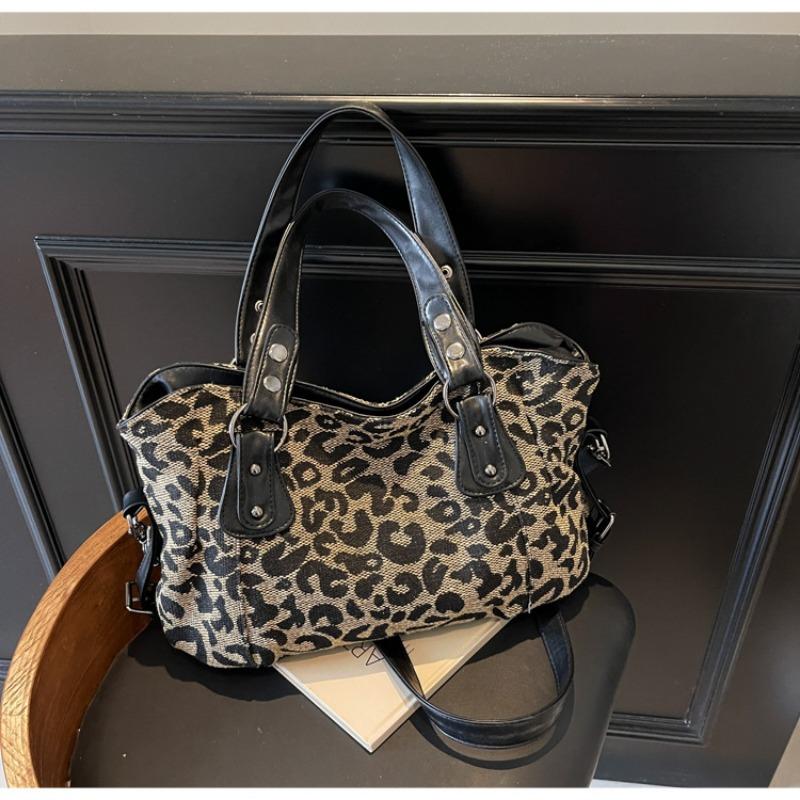 Large-capacity handbag bag New women's bag Spring versatile messenger bag Simple shoulder tote bag