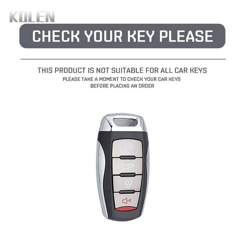 Leather Car Key Case Cover Shell For Great Wall Haval Jolion  H6 H7 H4 H9 F5 F7 F7X F7H H2S Gmw Dargo Protected Keychain Fob