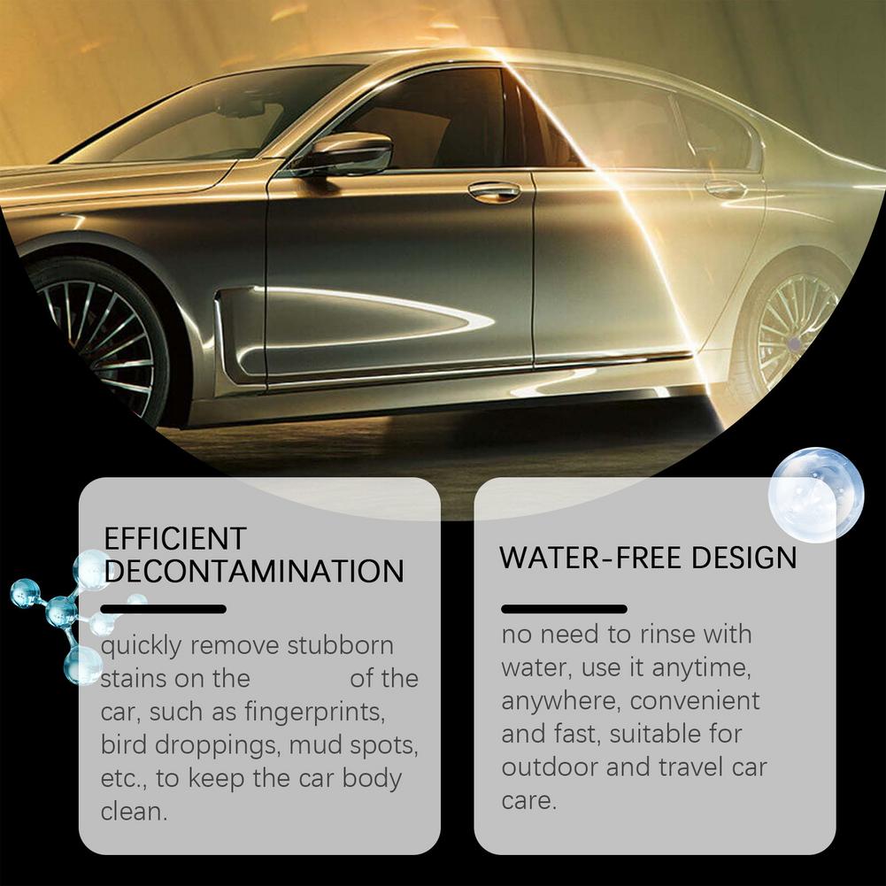 1/2/3/5PCS 60ml Car Cleaner Spray Quickly Cleans the Auto Body Surface Removes Body Stains and Restores the Car's Brightness