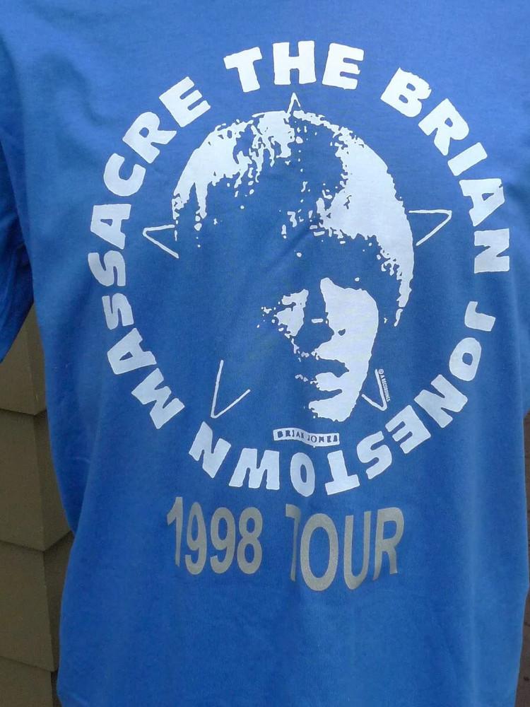 

The Brian Jonestown Massacre band 1998 tour BLUE T-shirt S-5Xl XZ917 Unisex T-Shirt M