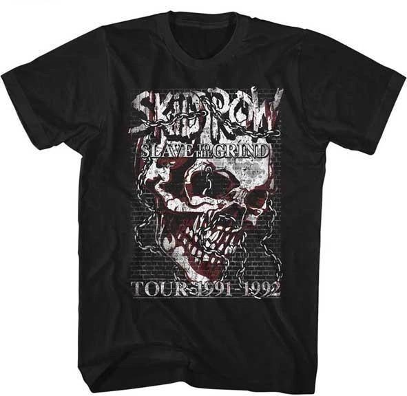 SKID ROW SLAVE TO THE GRIND 91-92 Unisex S-5XL Shirt SB132 XXXL