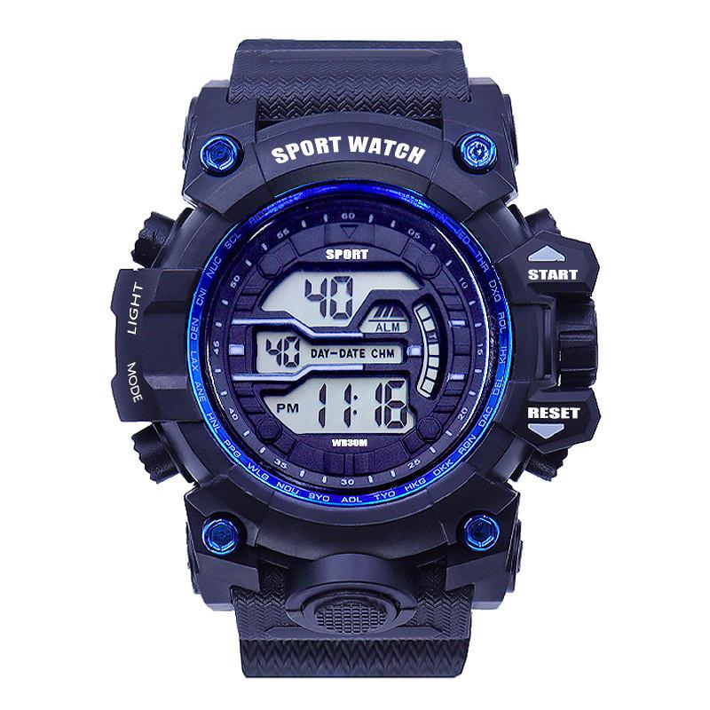 Digital Kids Watch With Night Light Waterproof Shockproof For Elementary School Boys