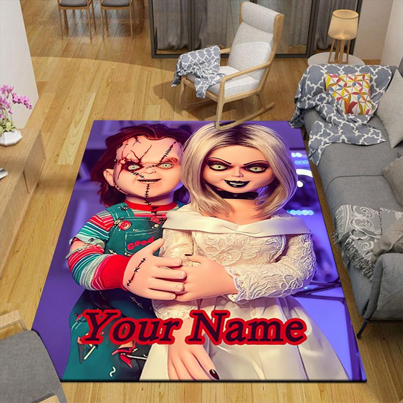 Custom 1Pc Chucky'S Honeymoon Horror Rug Office Carpet Indoor Outdoor Entrance Doormat Nonslip Soft And Comfortable Living Room D291518