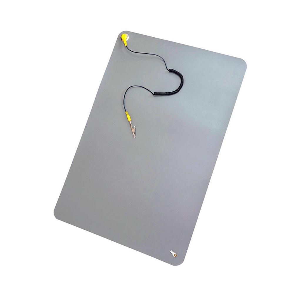 Antistatic Safety Mat with Grounding Wire and ESD Wriststrap Suitable for Computer Mobile Repair Sensitive Electronics