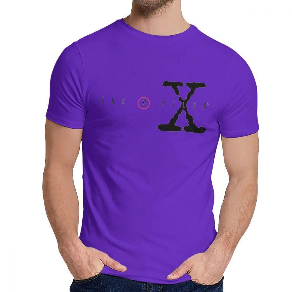 Summer The X Files Tee Shirt For Male Crazy Natural Cotton Short Sleeve O Neck