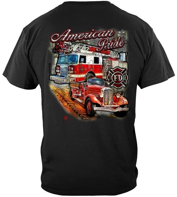 VOLUNTEER FIREFIGHTER BLUE - T-Shirt XL