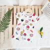 Summer Baby Bamboo Bodysuit: Lightweight, Breathable Short Sleeve Coverall for 3-24 Months