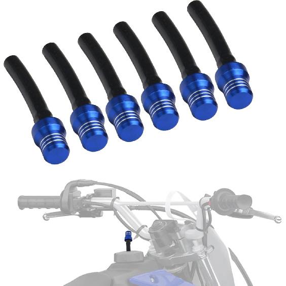Motorcycle Gas Cap Vent Hose 6PCS Fuel Tank Tube Breather CNC for CRF50 CRF110 CFR125 CRF150 CRF250 CRF450 XR50 XR150 TRX90 TRX250 Dirt Pit Bike ATV