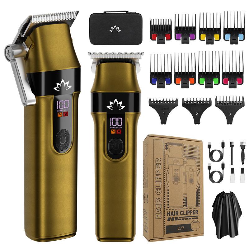 New multifunctional new men's electric hair clipper home self-service electric clipper hair salon oil head carving reasoning hair clipper