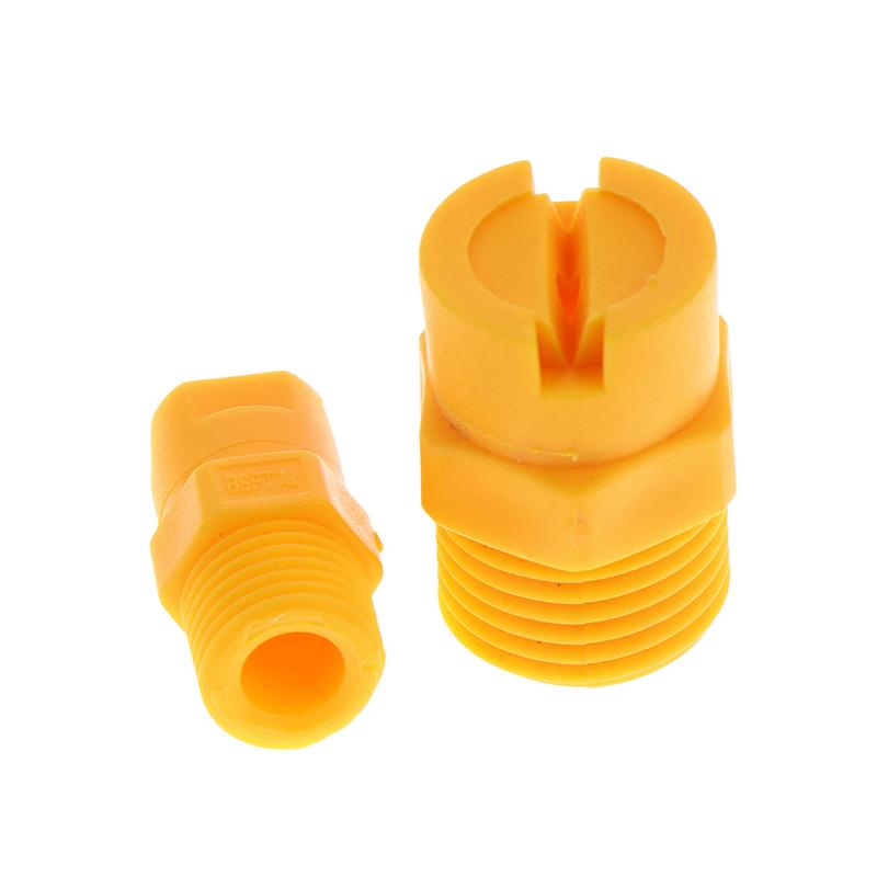 1 ks Plastová tryska s plochým kuželovým paprskem Vee Jet 1/8" 1/4" 1/2" Průmyslová tovární čisticí tryska pro odstraňování prachu