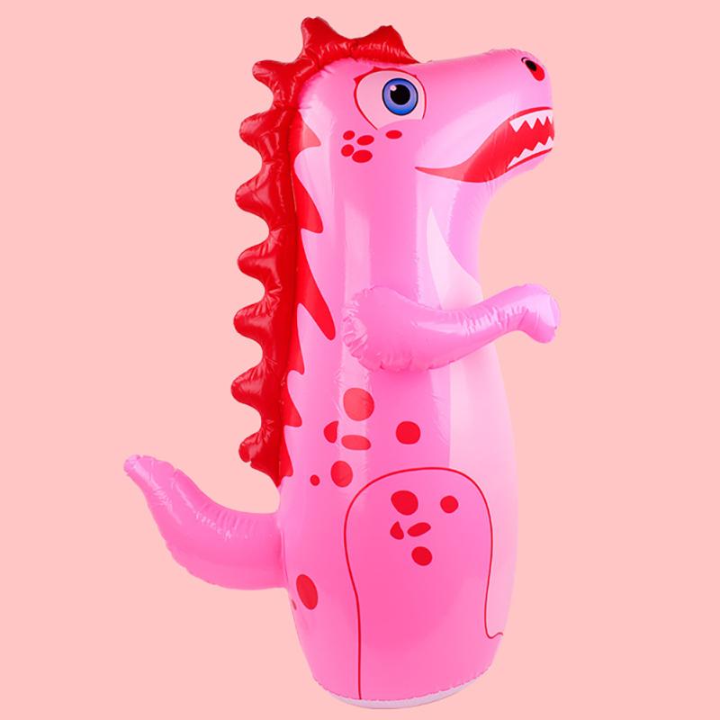 95cm Dinosaur Inflatable Tumbler Thickened Pvc Multifunctional Stage Props Cartoon Animal Toys For