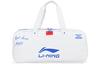 Li Ning Microfiber Synthetic Leather Handbag Regular Unisex White Blue ABJS013-2