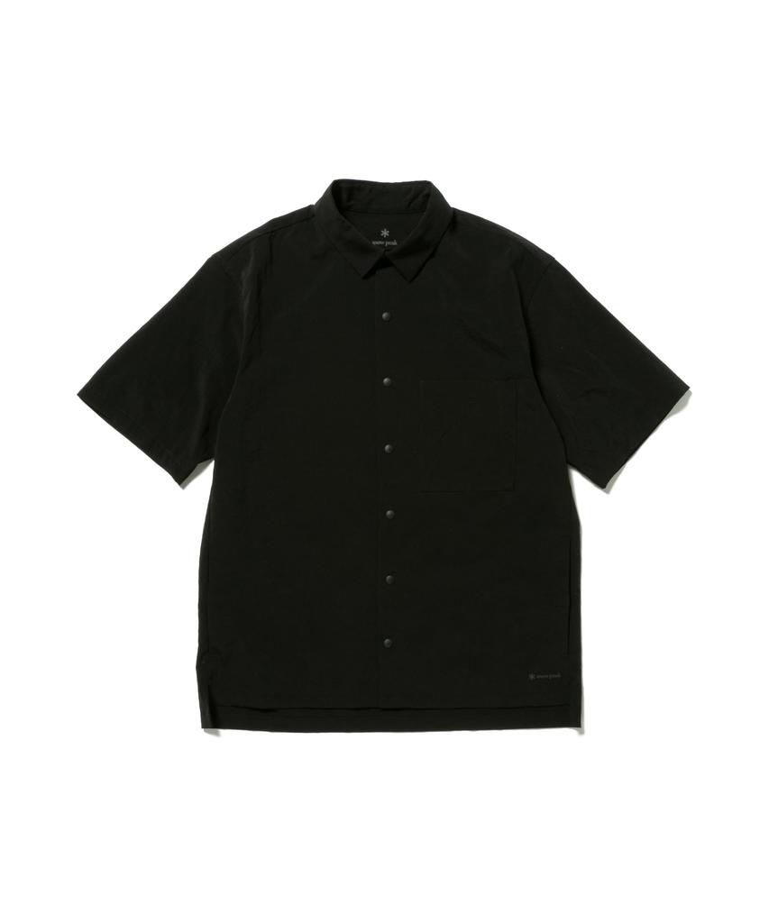 Snow Peak Breathable Quick Dry Shirt BLACK L Shirt Dry Shirt Unisex Men Women